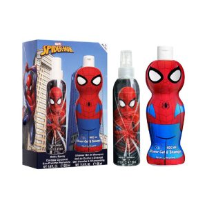 Spiderman Body Spray 200 ML + Gel Y Shampoo 400 ML