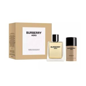 Burberry Hero EDT 100 ML + Deo Stick 75 ML Set 2 Pcs
