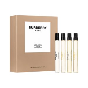 Burberry Hero EDT 10 ML + EDP 10 ML + Parfum 10 ML + Intense 10 ML Set 4 Pcs