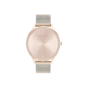 Reloj Calvin Klein 25200002 W Timeless Mesh 38 MM Con Caja