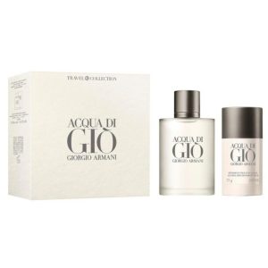 Giorgio Armani Acqua Di Gio Men EDT 100 ML + Deo Stick 75 ML Set 2 Pcs